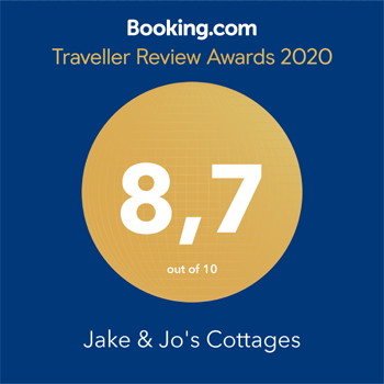 Booking.com Traveller Review Awards 2020 8.7 out of 10